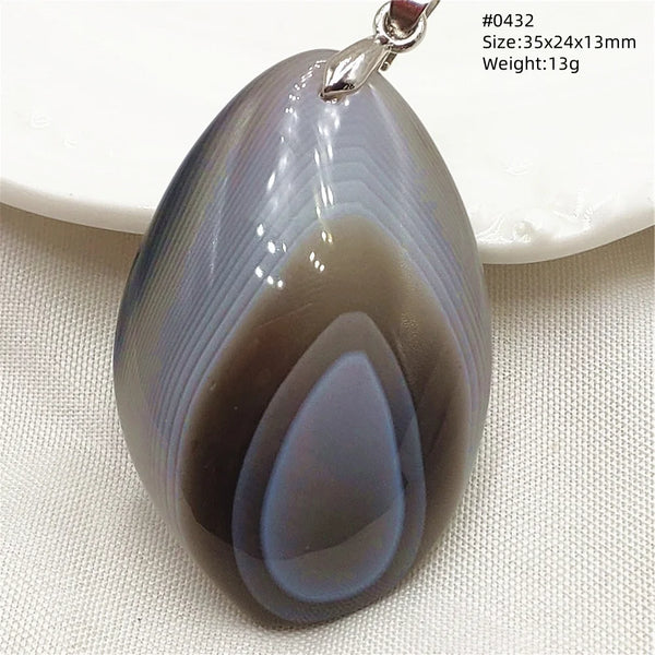 Black Red Agate Pendant-ToShay.org