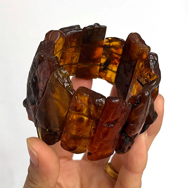 Yellow Amber Bracelet-ToShay.org
