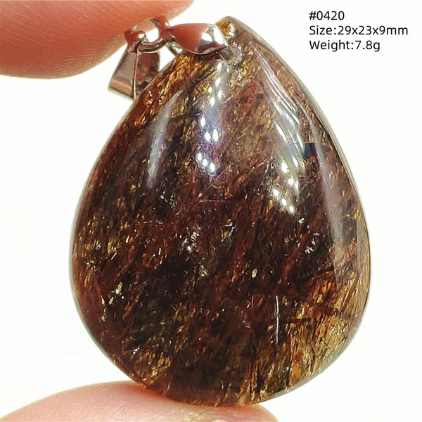 Black Rutilated Copper Quartz-ToShay.org