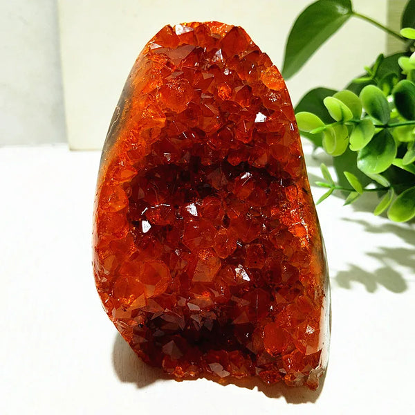 Yellow Citrine Geode Quartz-ToShay.org