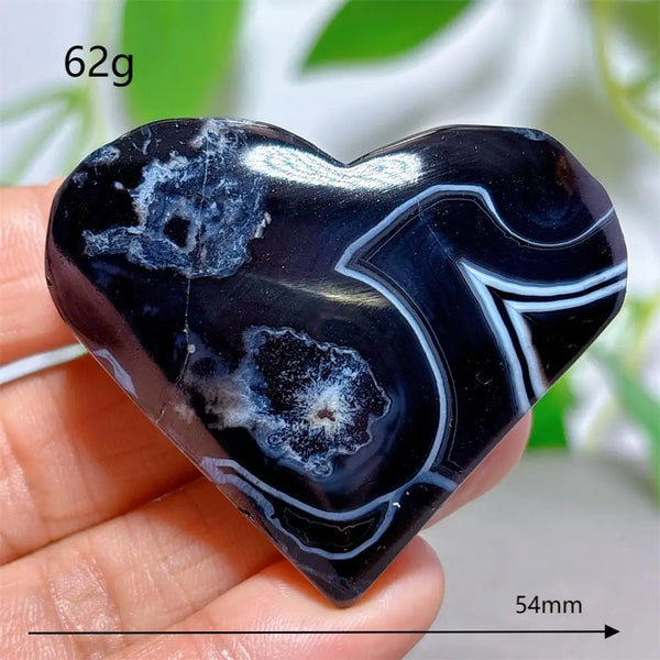 Black Agate Hearts-ToShay.org