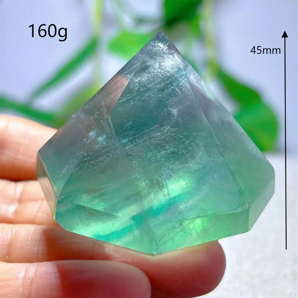 Rainbow Fluorite Diamond-ToShay.org