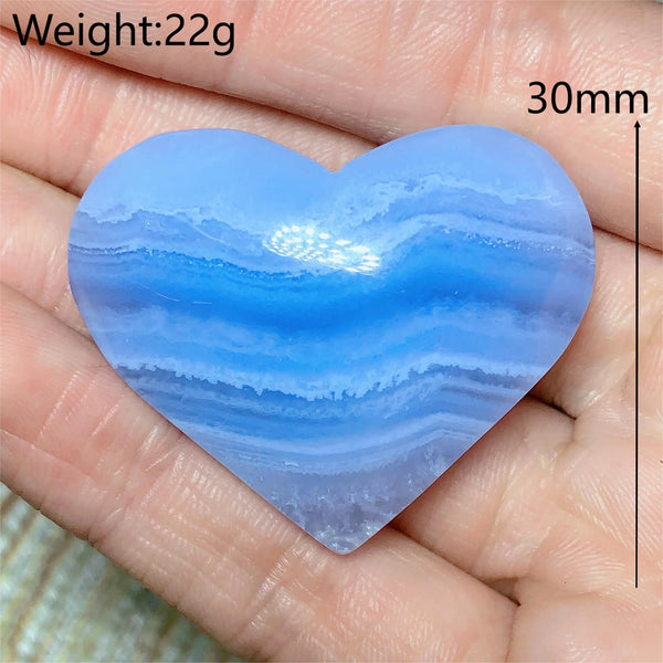 Blue Lace Agate Hearts-ToShay.org
