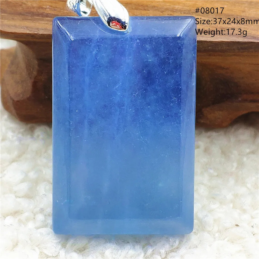 Blue Aquamarine Pendant-ToShay.org
