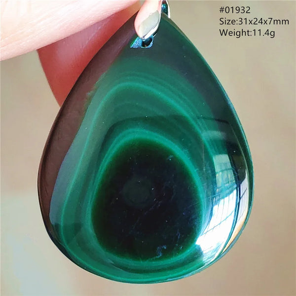 Green Malachite Pendant-ToShay.org