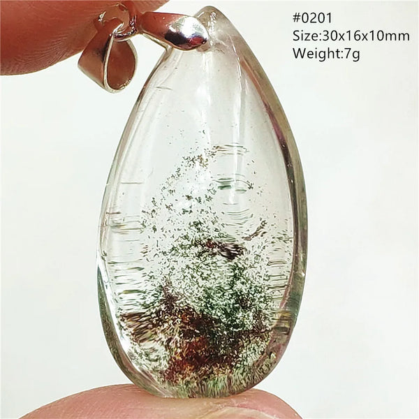 Green Phantom Quartz Pendant-ToShay.org