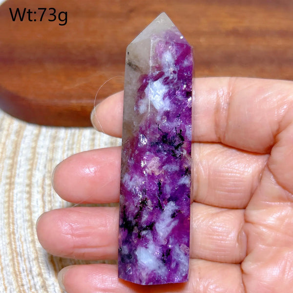 Purple Lepidolite Point-ToShay.org