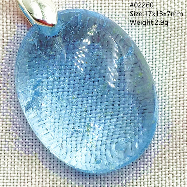 Blue Topaz Crystal Pendant-ToShay.org