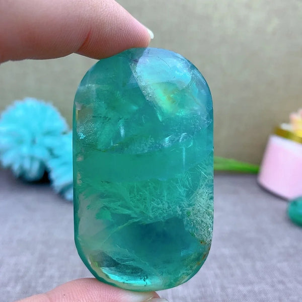 Green Feather Fluorite-ToShay.org