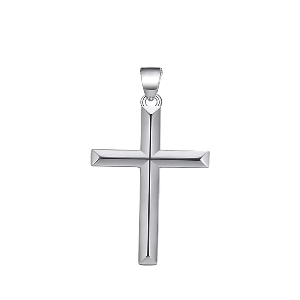 Gold Cross Pendant Necklace-ToShay.org