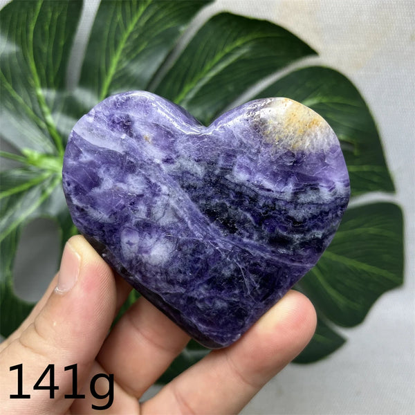 Purple Sugilite Heart-ToShay.org