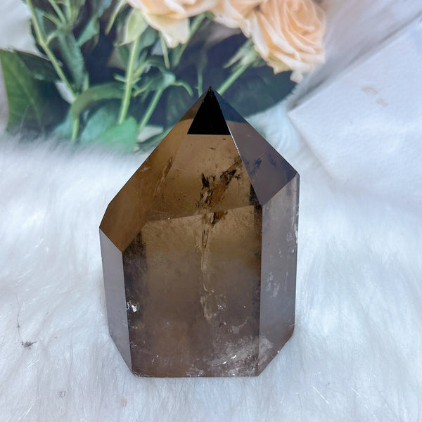 Smokey Quartz Crystal Point-ToShay.org