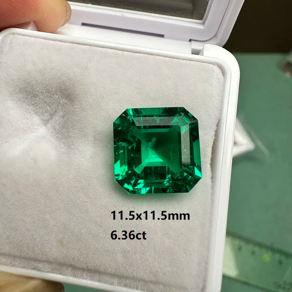 Green Crystal Cut Emerald-ToShay.org