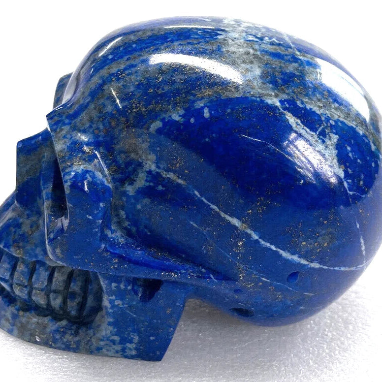 Blue Lapis Lazuli Skull-ToShay.org