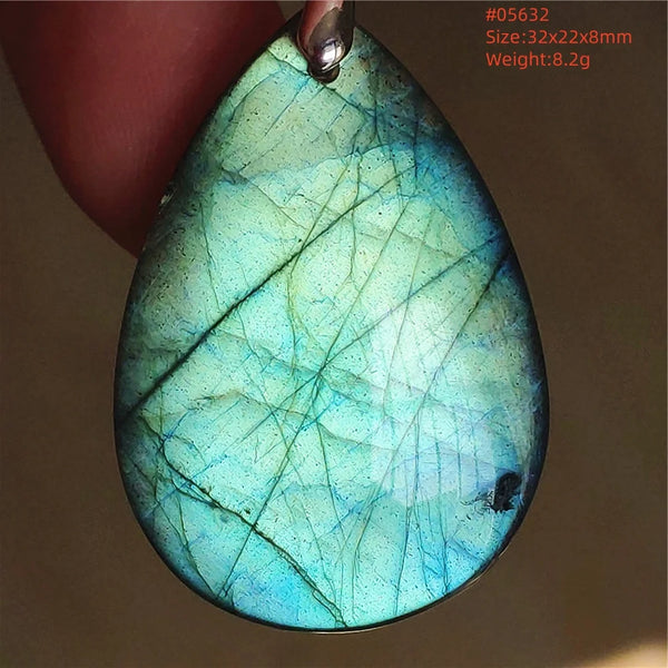 Blue Purple Labradorite Pendant-ToShay.org