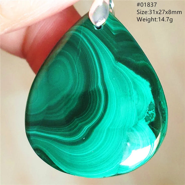 Green Malachite Pendant-ToShay.org