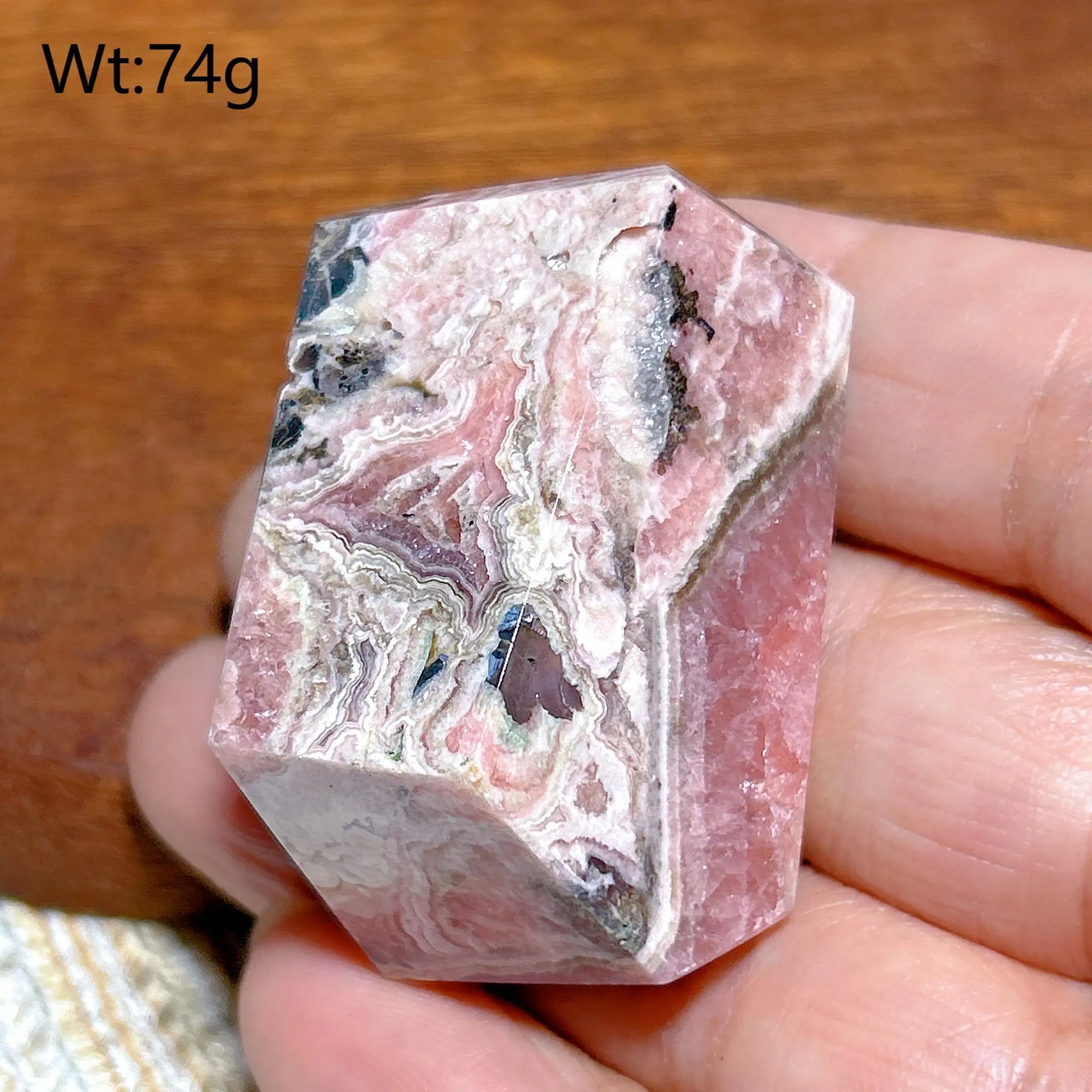 Pink Rhodochrosite Rocks-ToShay.org