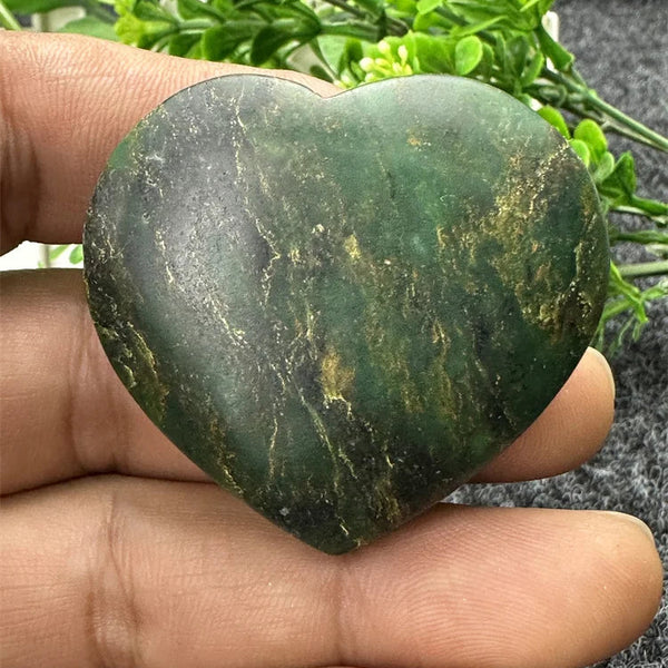 Green Emerald Stone Heart-ToShay.org