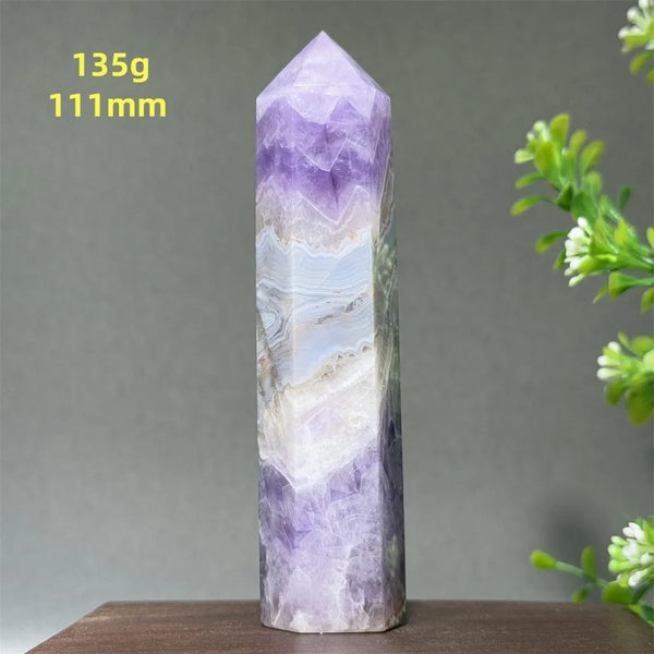 Purple Amethyst Wand-ToShay.org