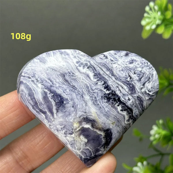 Purple Malachite Heart-ToShay.org