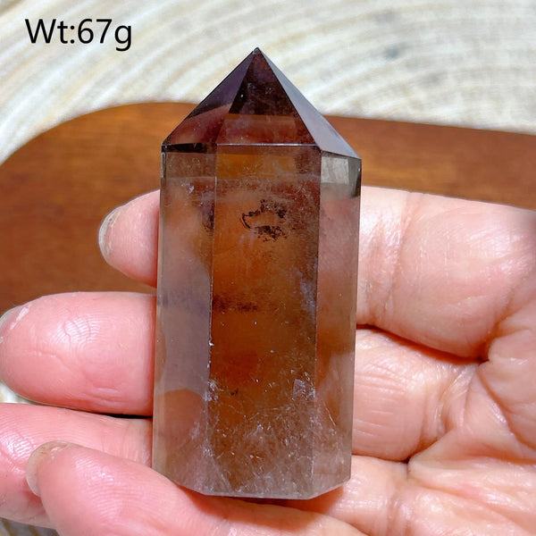 Smokey Rainbow Quartz Point-ToShay.org