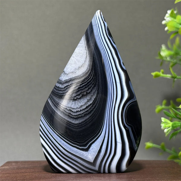Black Agate Flame-ToShay.org