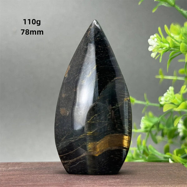 Blue Tiger Eye Stone Torch-ToShay.org