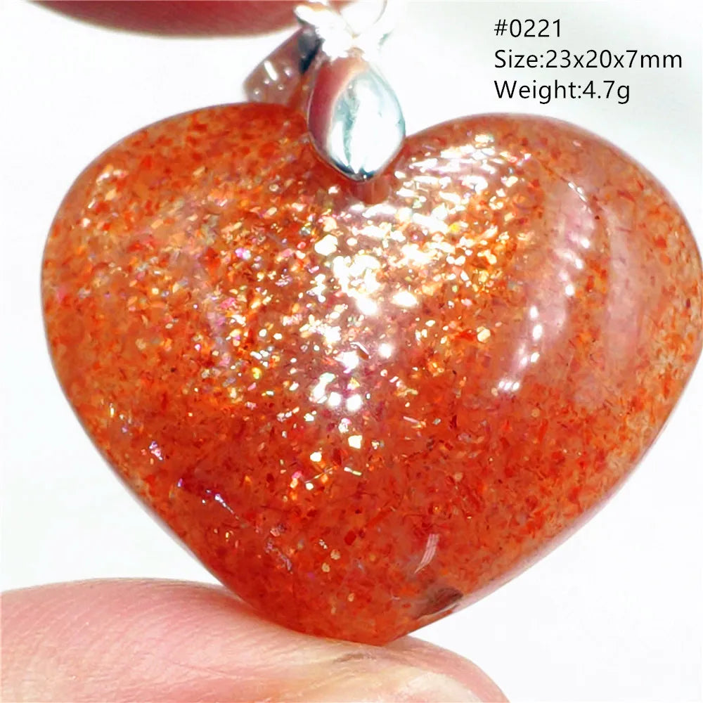 Orange Sunstone Pendant-ToShay.org