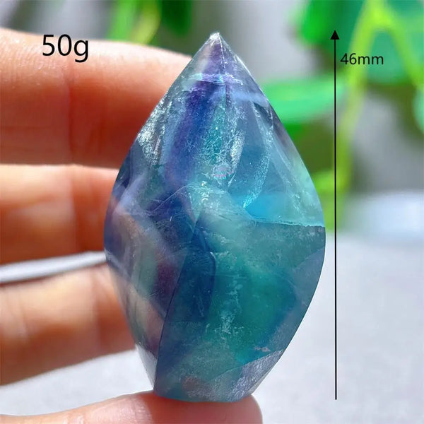 Rainbow Fluorite Flame-ToShay.org