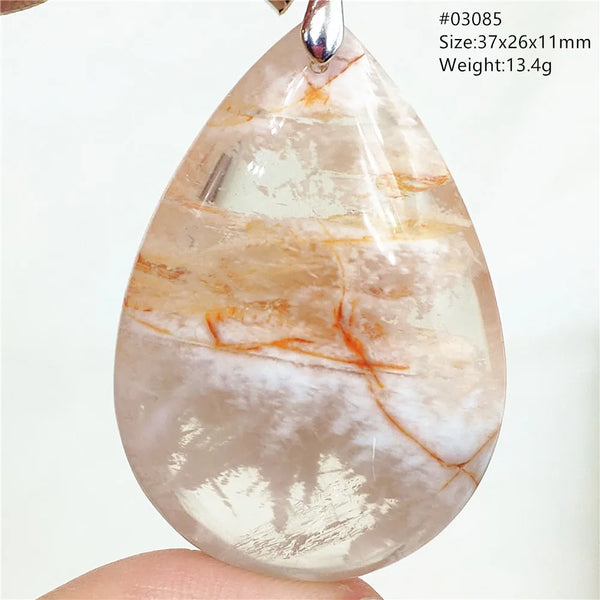 White Orange Phantom Pendant-ToShay.org