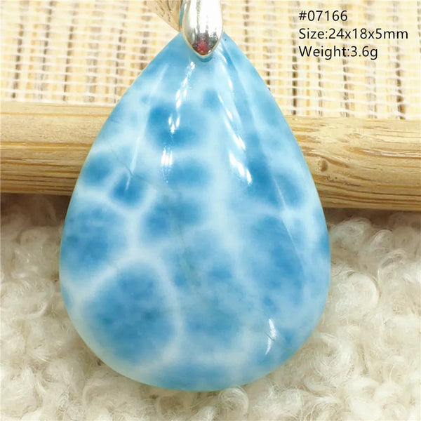 Blue Larimar Pendant-ToShay.org
