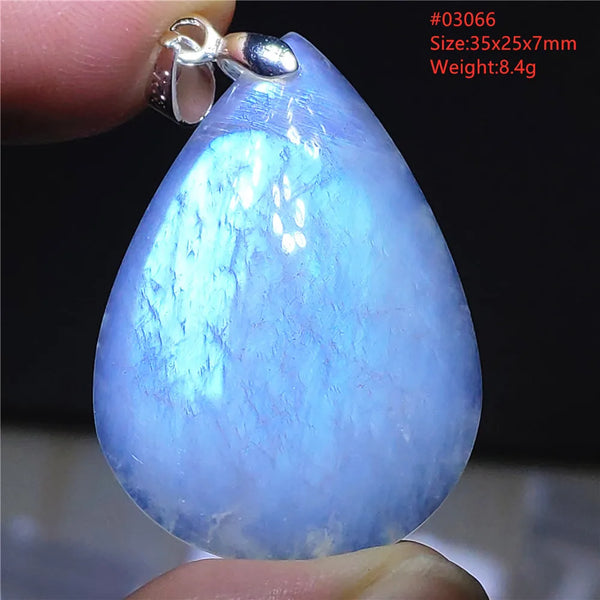 Blue Light Moonstone Pendant-ToShay.org