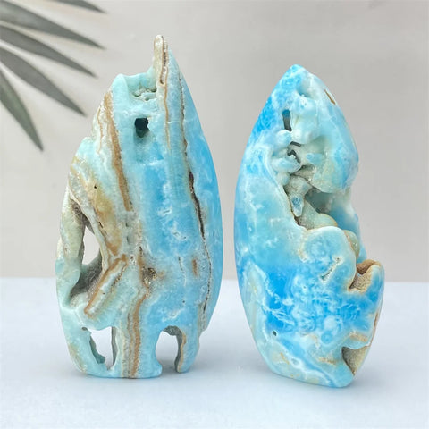 Blue Hemimorphite Crystal-ToShay.org