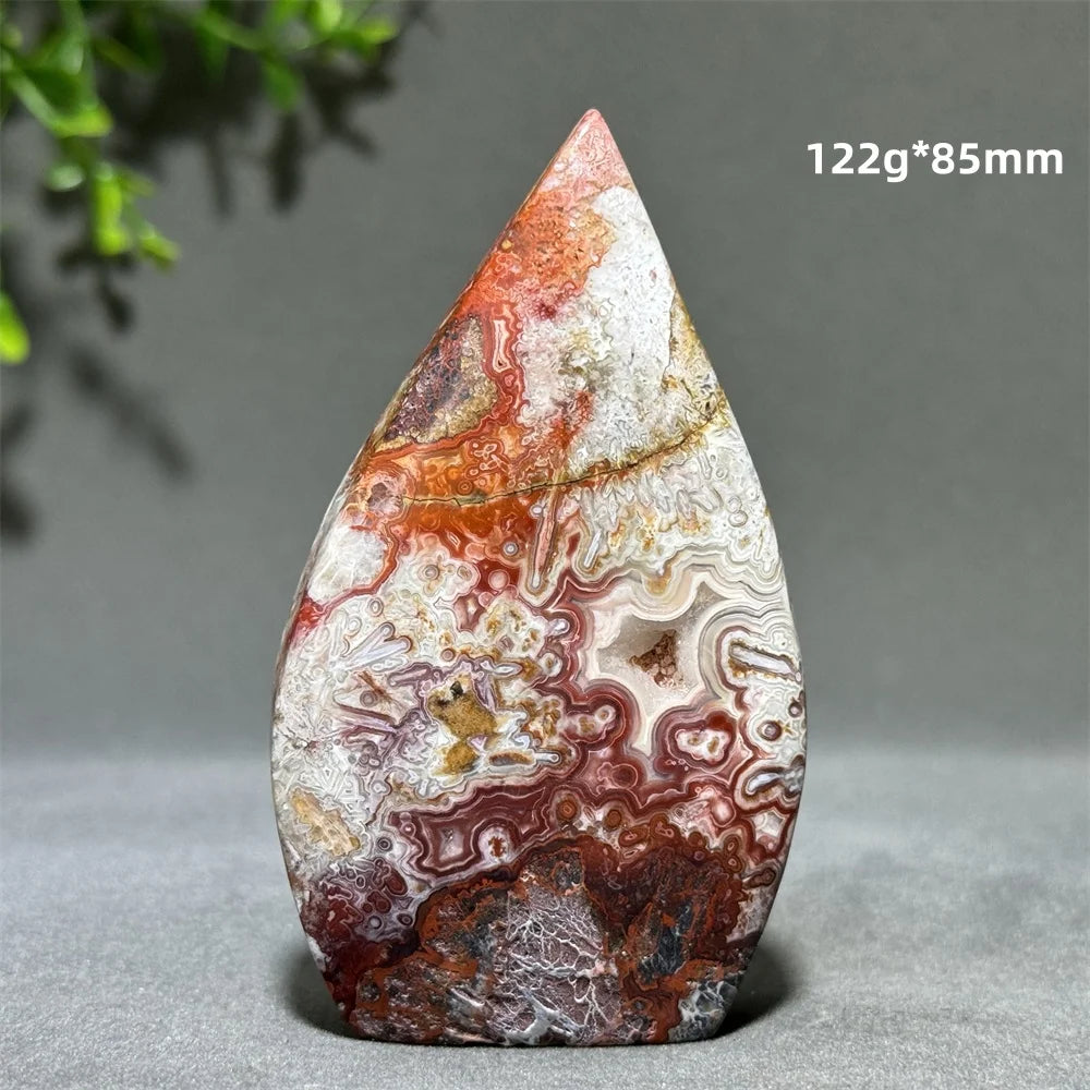 Red Agate Torch-ToShay.org