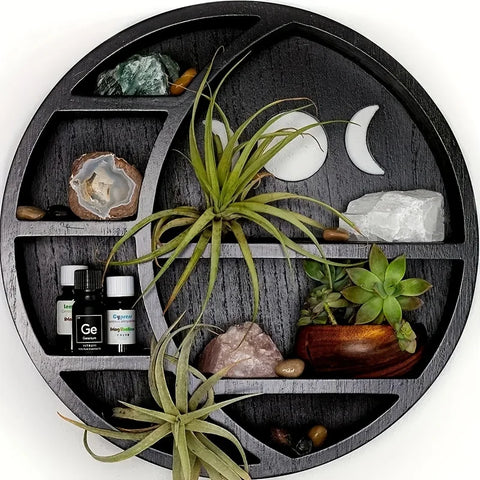 Moon Shelf Wall Rack-ToShay.org