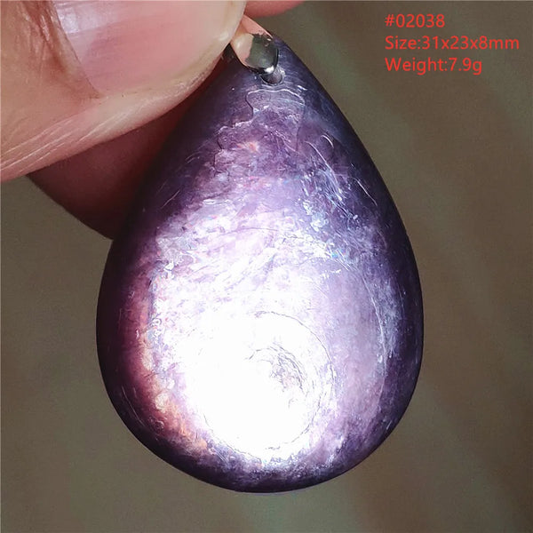 Purple Lepidolite Pendant-ToShay.org