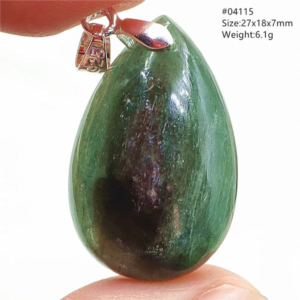 Green Kyanite Pendant-ToShay.org
