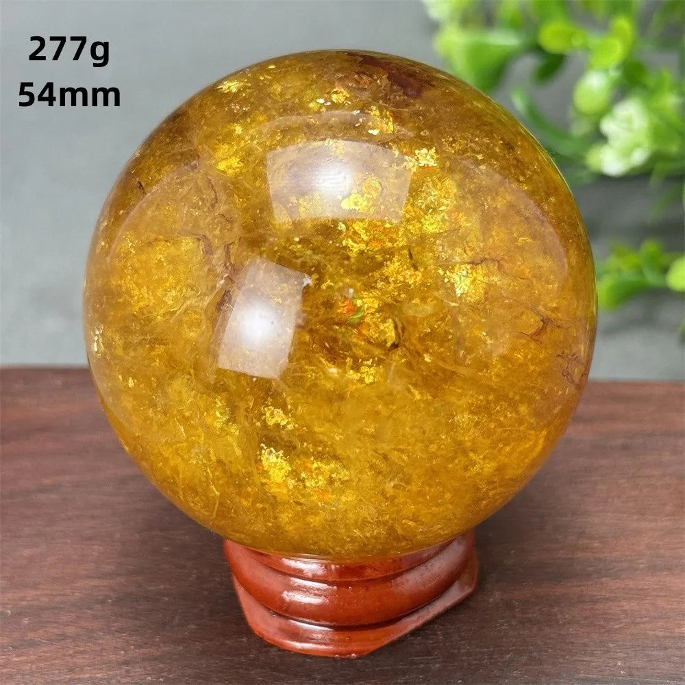 Gold Lepidolite Ball-ToShay.org