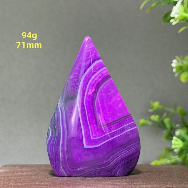 Purple Agate Torch-ToShay.org