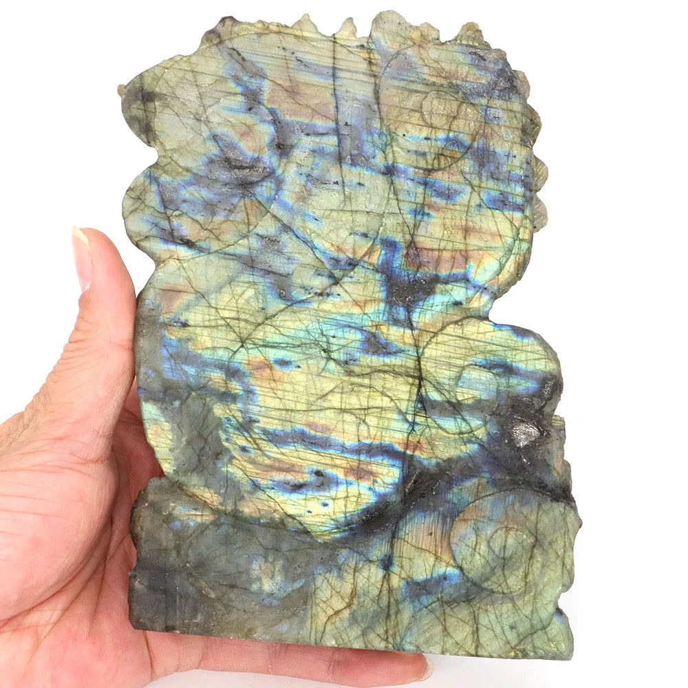 Blue Labradorite Unicorn-ToShay.org