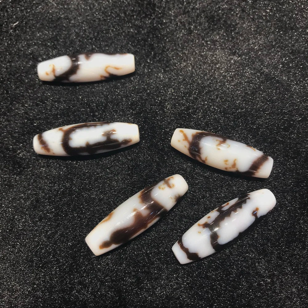 Tibetan Agate Dzi Beads-ToShay.org