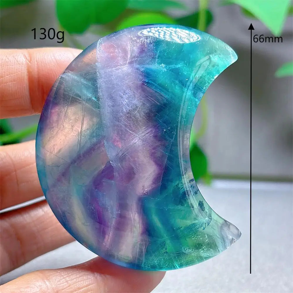 Rainbow Fluorite Moon-ToShay.org