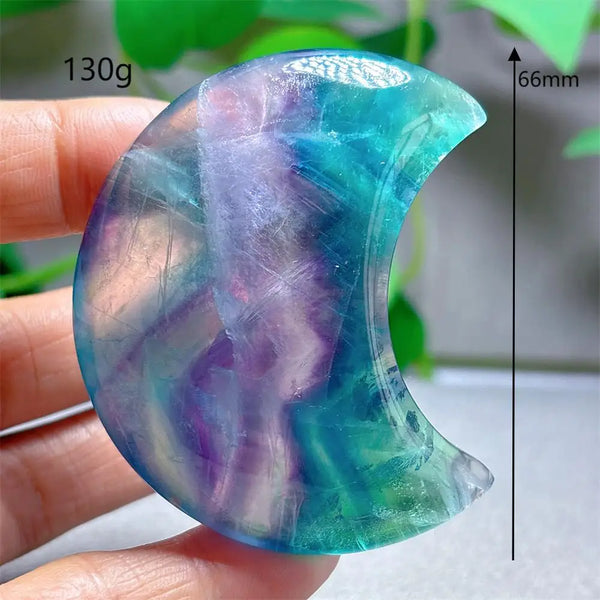 Rainbow Fluorite Moon-ToShay.org