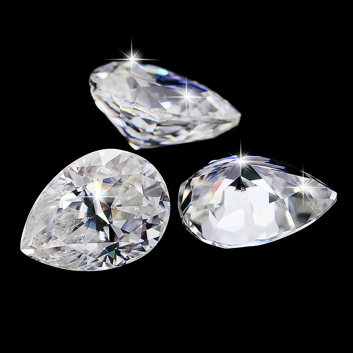 Clear Faceted Diamond-ToShay.org