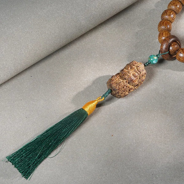 Brown Agarwood Barrel Beads-ToShay.org