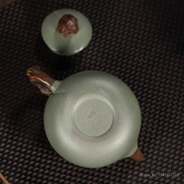 Lotus Clay Teapot-ToShay.org
