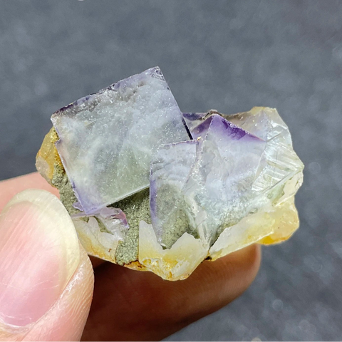 Blue Fluorite Rock Crystal-ToShay.org