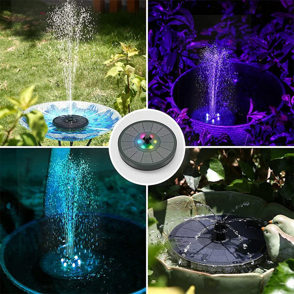 Water Solar Fountain-ToShay.org