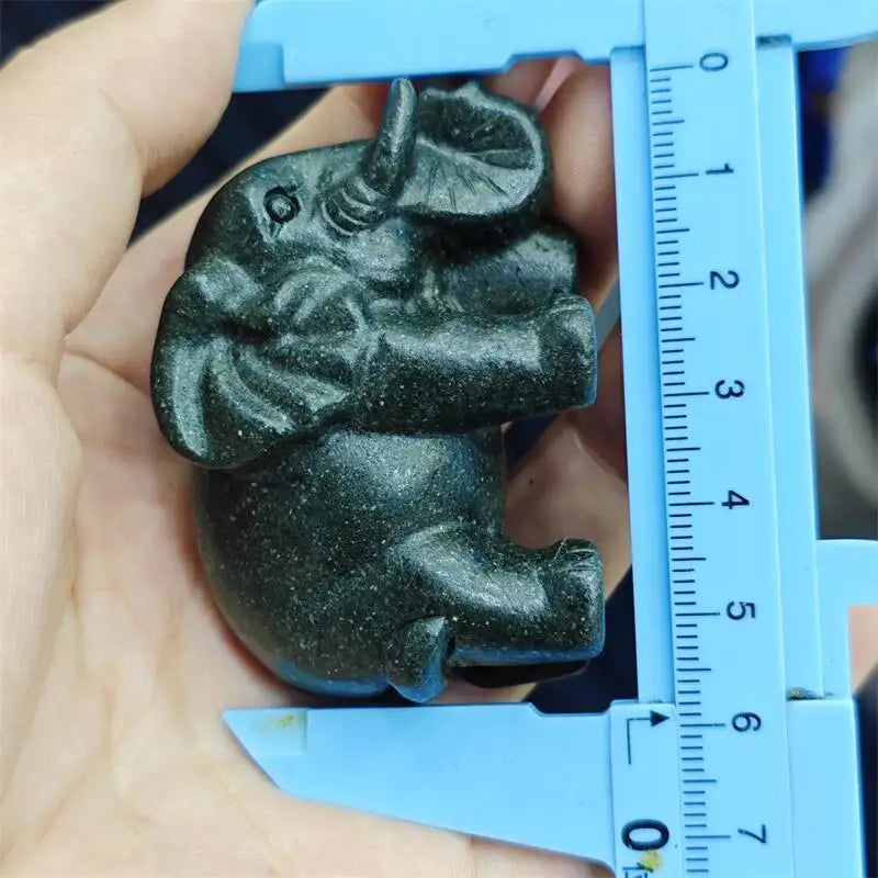 Green Jade Elephant-ToShay.org