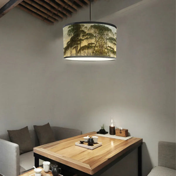 Bamboo Lampshade-ToShay.org